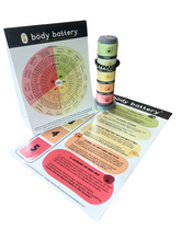 Load image into Gallery viewer, The Body Battery - includes Body Battery, 11x17" Poster and Digital Booklet