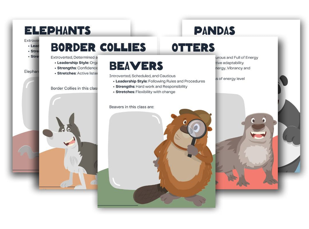 Classroom Animal Posters