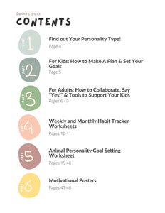 Summer Guide: Helping Parents and Kids Work Together to Create Summer Goals According to Personality Type