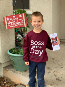 Boss of the Day - Customizable Christmas Template